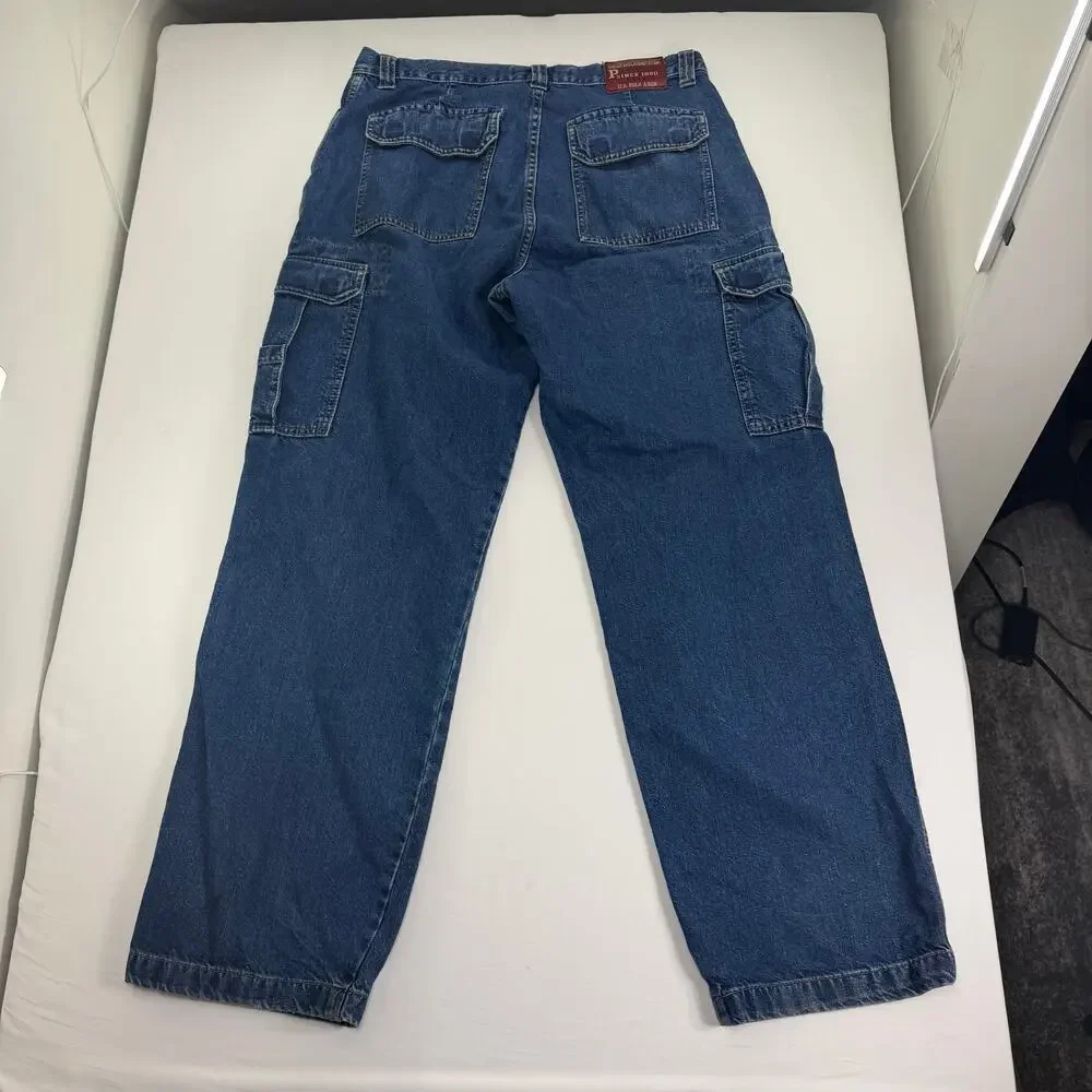 Vintage y2k US Polo Assn Carpenter Jeans Mens 33x32 Baggy Grunge Skater Wide Leg